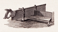 langdon miter box, ca. 1880