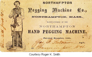 northampton pegging machine advertisement