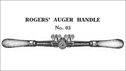rogers auger handle no. 03