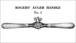 rogers auger handle no. 3