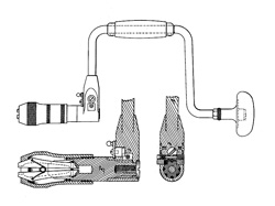 albert goodell 1892 patent bit brace drawing