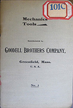 1898 Goodell Brothers catalog