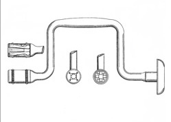 dexter goodell 1865 brace patent drawing