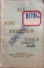 Maassachusetts Tool Company catalog, late 1902