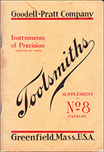 Goodell-Pratt 1908 catalog supplement