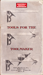 Goodell-Pratt machinists catalog, 1920