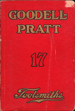 Goodell-Pratt large format catalog, 1930