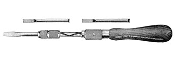 Goodell-Pratt spiral screwdriver no. 555