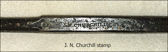 LJ. N. Churchill stamp