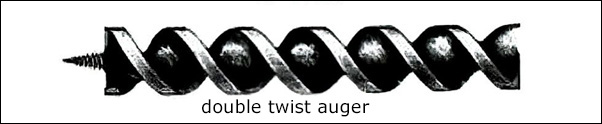 a double twist auger