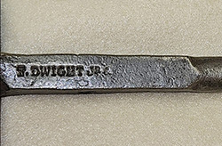 T. Dwight Jr. & Co. auger stamp