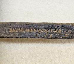 Raymond French & Co. Stamp from example