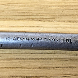 Simple Notice of Patent Stamp from example