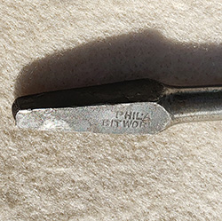 Philadelphia Bit Co. auger marked PHIL'A BIT WORKS