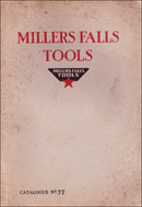 Millers Falls Company catalog No. 37