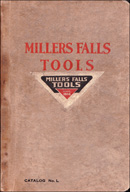 Millers Falls Company catalog L, variant