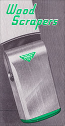 Millers Falls Company wood scrapers brochure