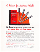 Mr. Punch display circular
