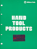 Millers Falls hand tools catalog, 1975