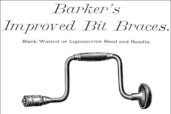 1885 Barker brace