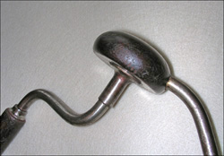 Amidon corner brace, head detail