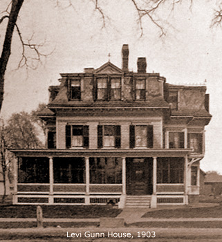 Levi Gunn House in Greenfield