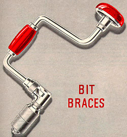 Millers Falls permaloid bit brace
