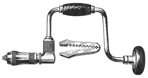 Barber Improved Ratchet Brace