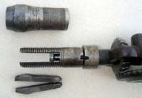 Goodell's grip disassembled