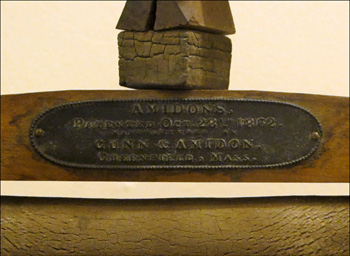 Amidon's wash wringer, name plate