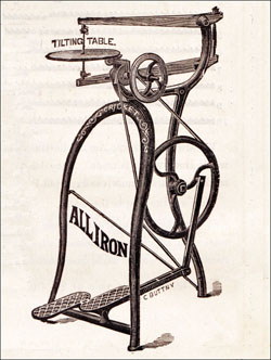 miller falls cricket saw, 1884