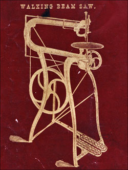 cover image of millers falls walking beam saw