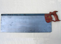 oversized Disston saw