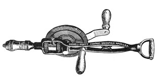 Goodell-Pratt No. 7 1/2 breast drill