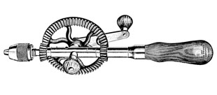 Goodell-Pratt hand drill no. 329