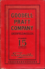 Goodell-Pratt large format catalog, 1923