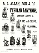 R. J. Allen, Son and Company cicular, ca. 1880