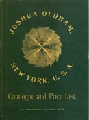 Joshua Oldham, New York, U.S.A.: Catalogue and Price List